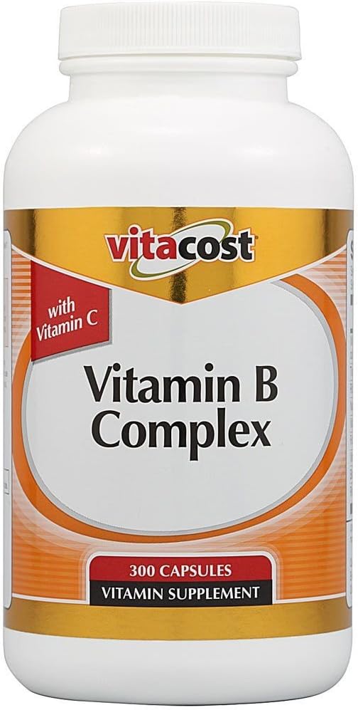 Vitacost B-Complex with Vitamin C - 300 Capsules
