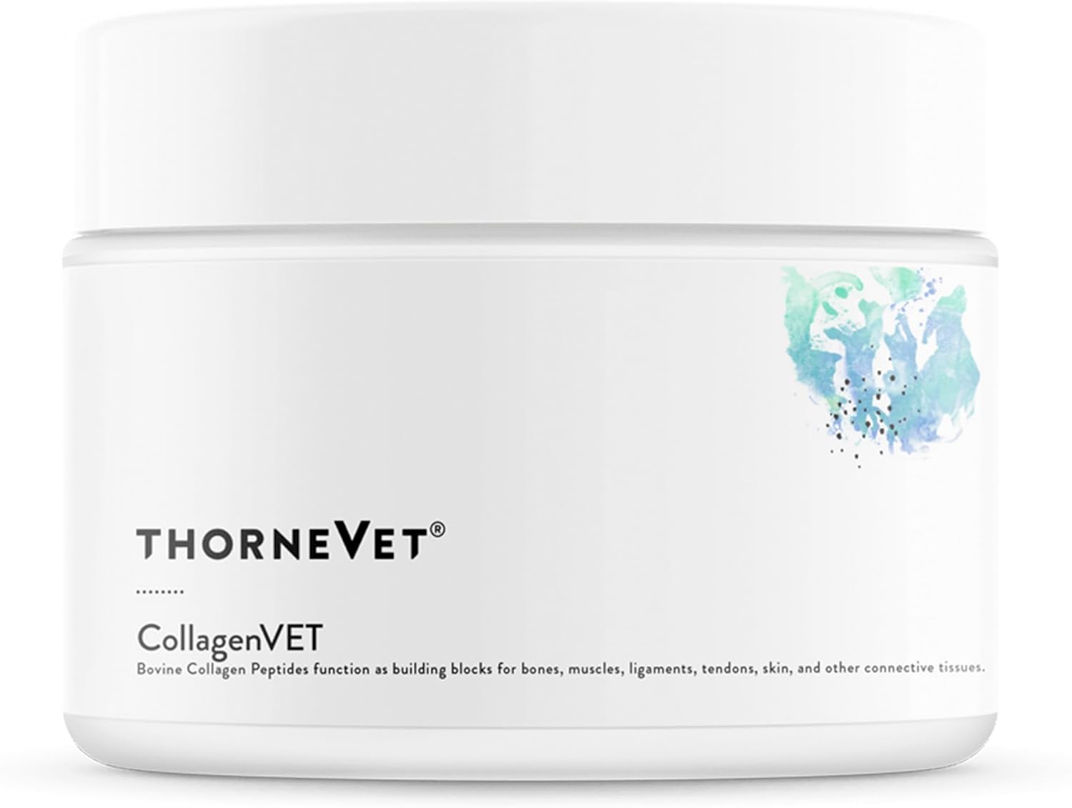 CollagenVET Colágeno para Perros y Gatos – Polvo para Articulaciones, Músculos, Huesos y Piel – 75 Dosis
