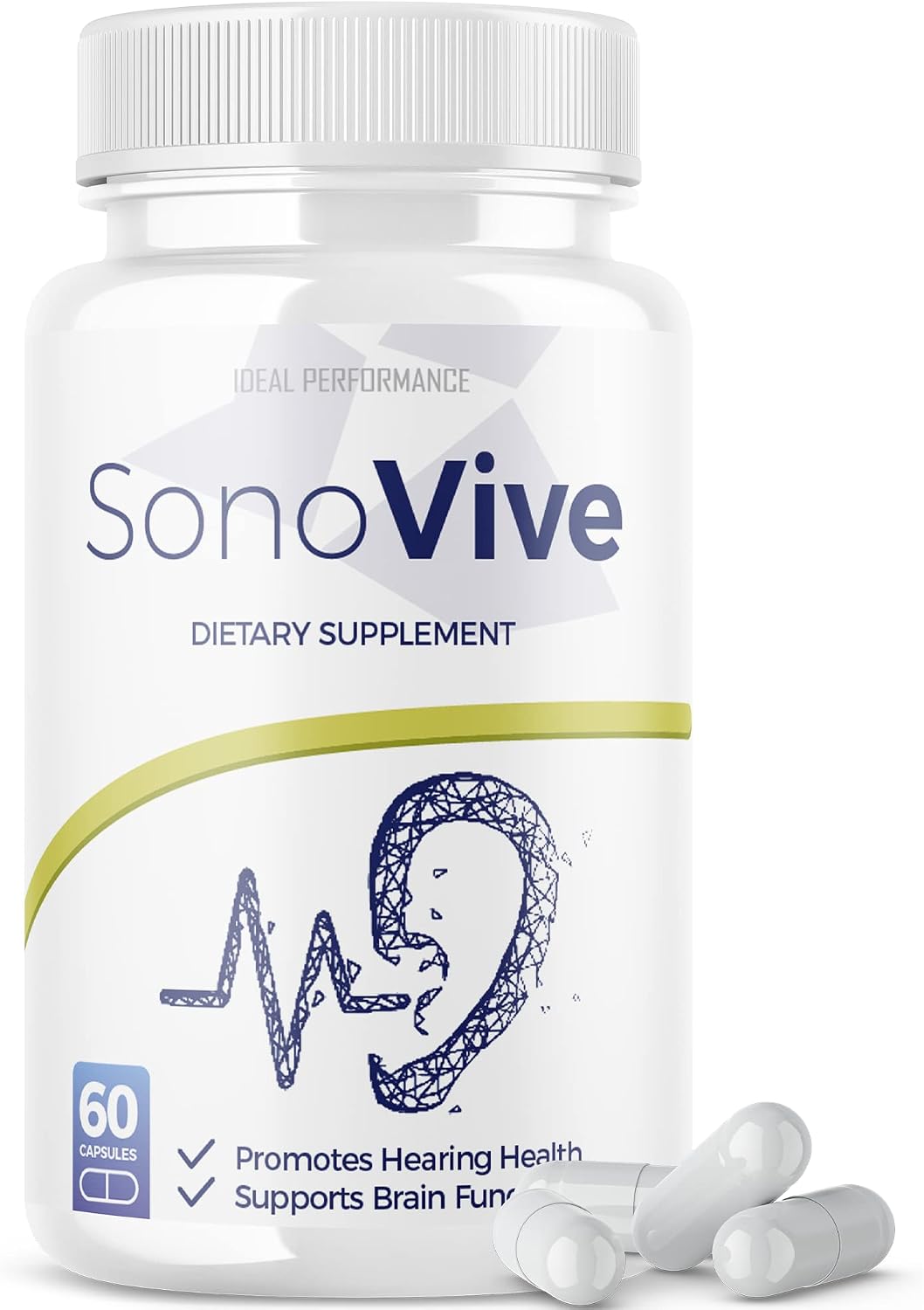 IDEAL PERFORMANCE Sonovive Cápsulas para la Audición (60 Cápsulas)