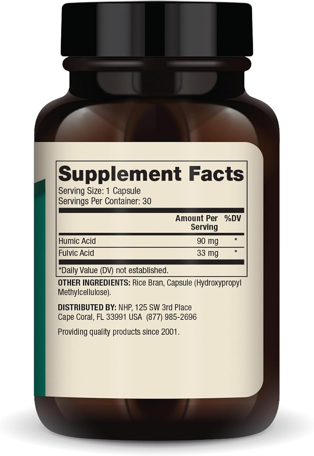 Dr. Mercola Complejo de Ácido Húmico y Fúlvico - 30 Cápsulas