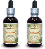 Catuaba (Erythroxylum Catuaba) Glycerite, Extracto Líquido Sin Alcohol, Corteza Seca - 946 ml (32 fl oz)