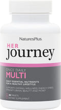NaturesPlus Her Journey - Multivitamínico para Mujeres - 30 Comprimidos