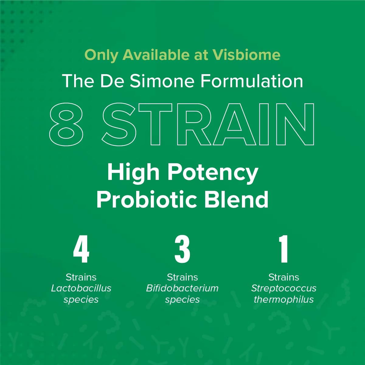 Visbiome® GI Care - Probiótico de Alta – Diversidad de cepas: Múltiples cepas pueden ofrecer beneficios – Image 6