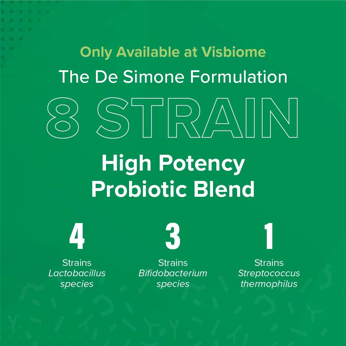 Visbiome® GI Care - Probiótico de Alta Potencia - 112.5 Mil Millones UFC - 180 Cápsulas