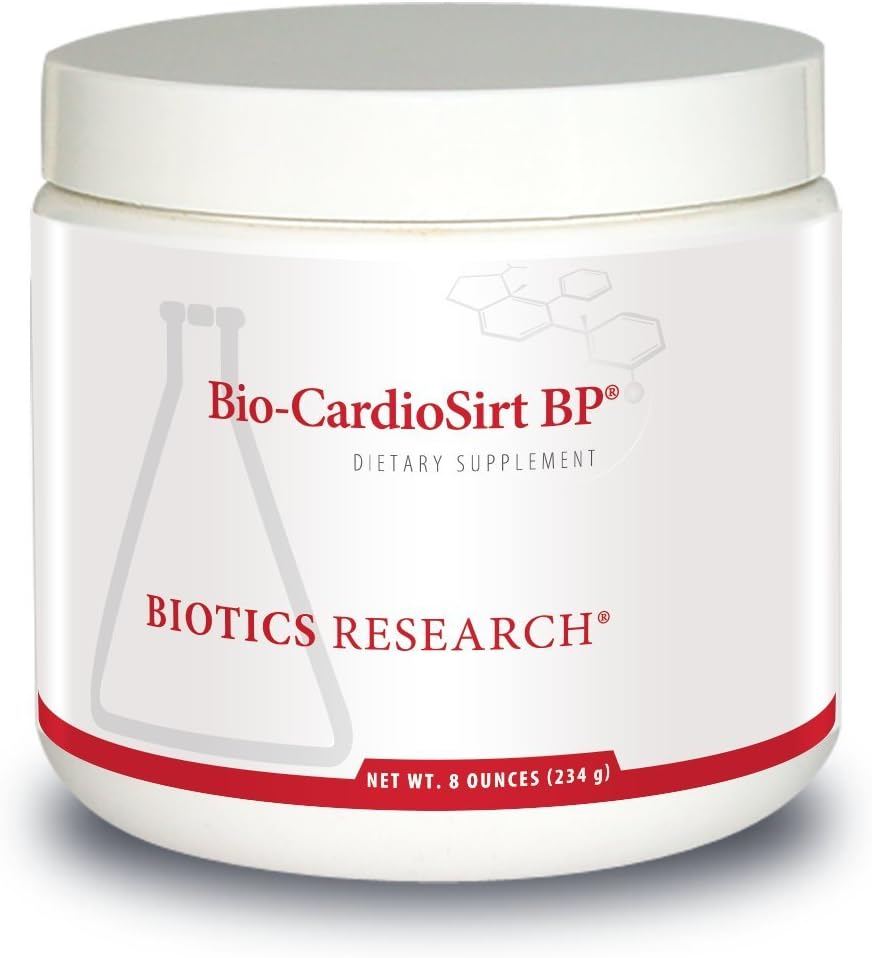 Bio CardioSirt BP Polvo Patentado para la Salud Cardiovascular, 226 g