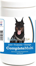 Healthy Breeds Multivitamínico Completo para Perros - 120 Masticables Blandos