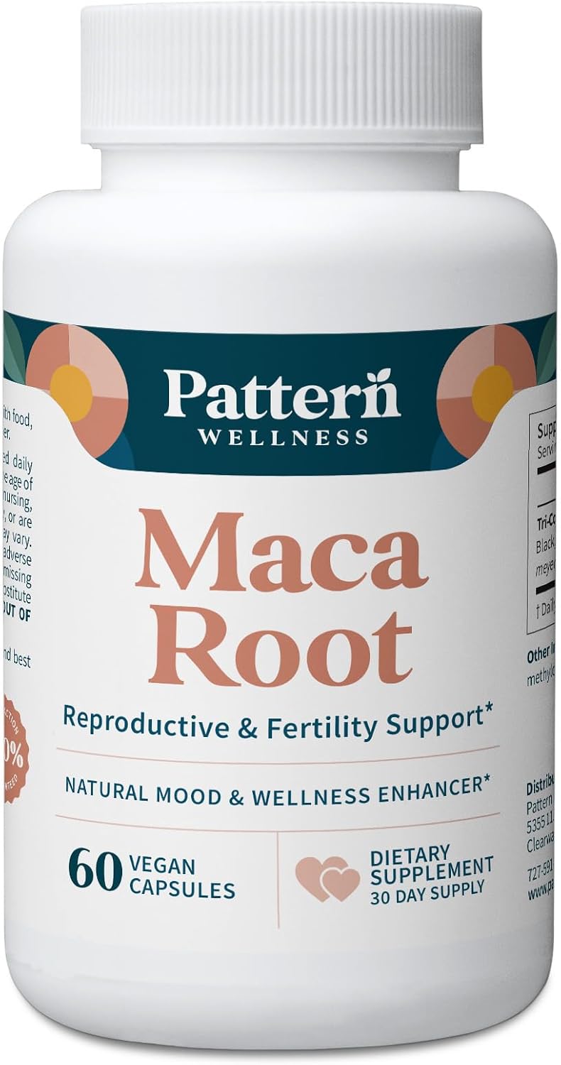 Extracto de Raíz de Maca 20:1 - 500mg - Tri-Color - 60 Cápsulas Veganas
