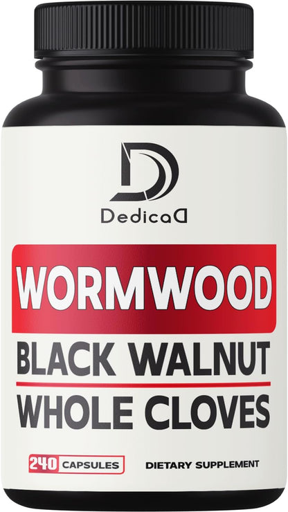 Cápsulas de Artemisa Dulce 1500mg con Nogal Negro y Clavo - 240 Cápsulas Veganas – Image 1