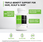 DAVINCI Labs Hair Effects - Hair Supplement with Biotin, Zinc, and Saw Palmetto - 90 Vegetable Capsules