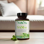 HealthyWayRx SAM-e 400 mg Cápsulas - S-Adenosilmetionina de Fácil Absorción (90 Cápsulas)
