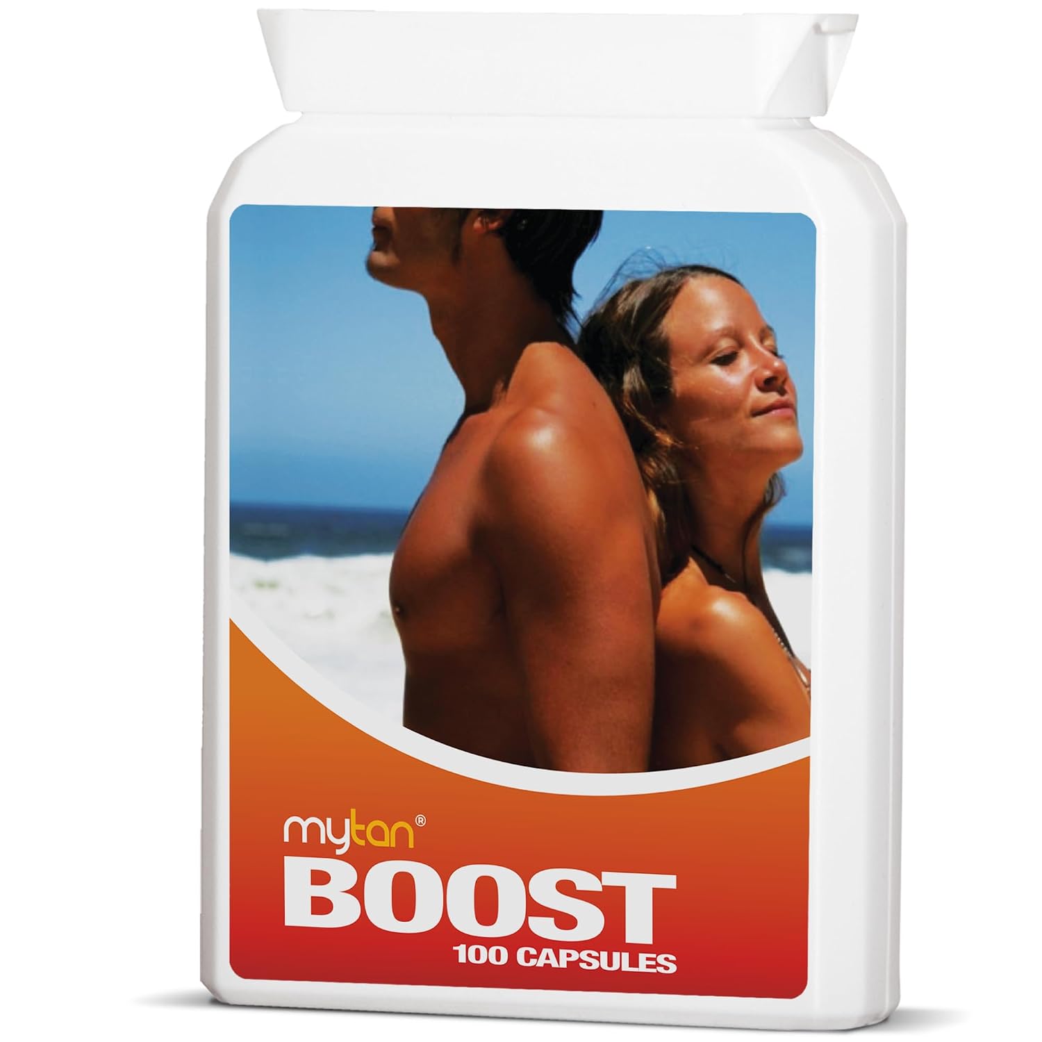 MyTan Boost Pastillas para Bronceado – Acelerador de Bronceado Natural, 100 Cápsulas