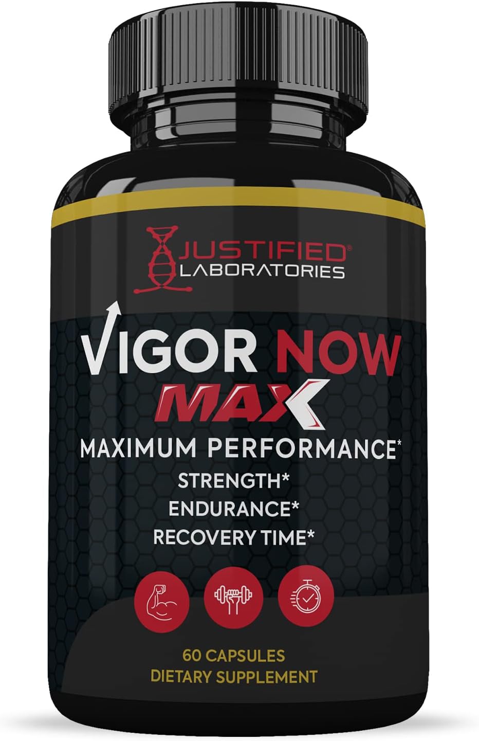 Vigor Now Max 1600MG - Fórmula Avanzada para la Salud Masculina (Pack de 5, 300 Cápsulas)