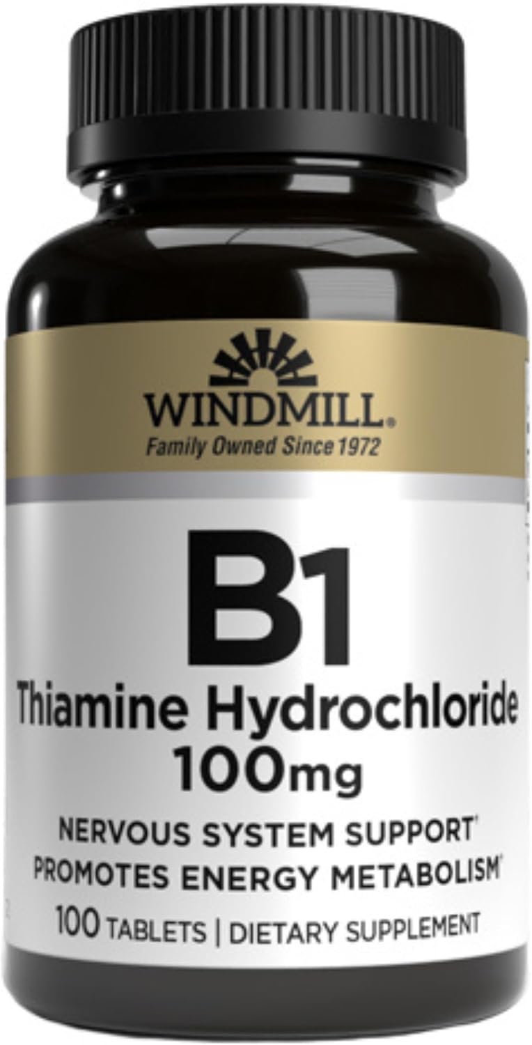 Windmill Vitamina B1 100 mg - 100 Comprimidos