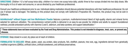 XYMOGEN ActivNutrients Multivitamínico en – El selenio contribuye a la función normal del sistema inmunitario y a – Image 3