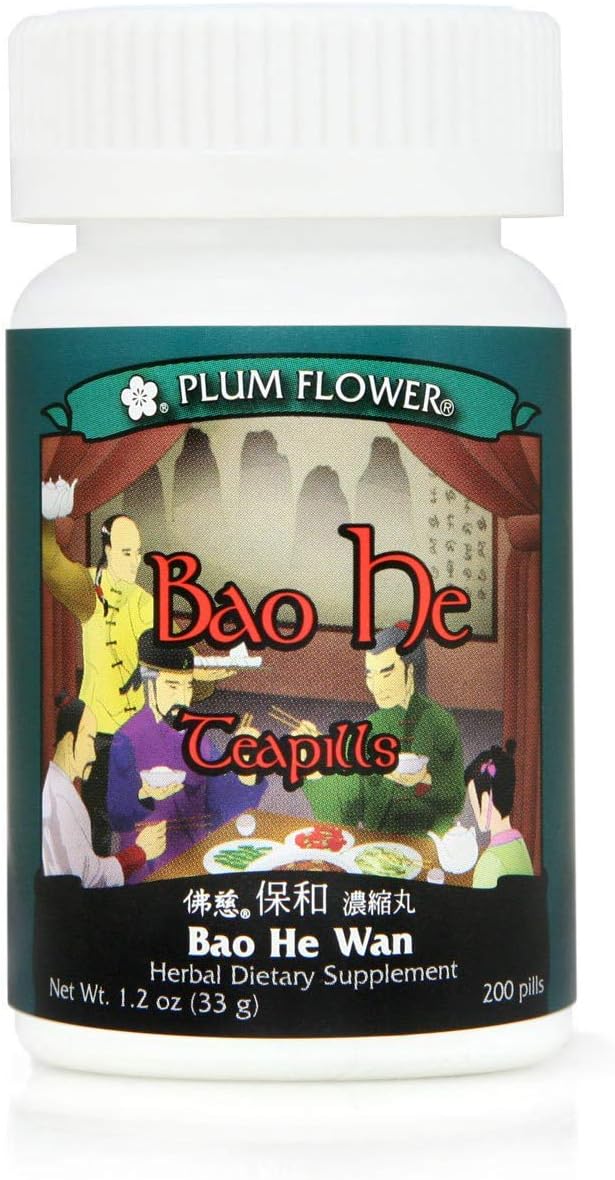 Bao He Wan, 200 comprimidos, Plum Flower