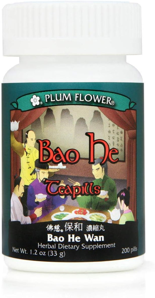 Bao He Wan, 200 comprimidos, Plum Flower