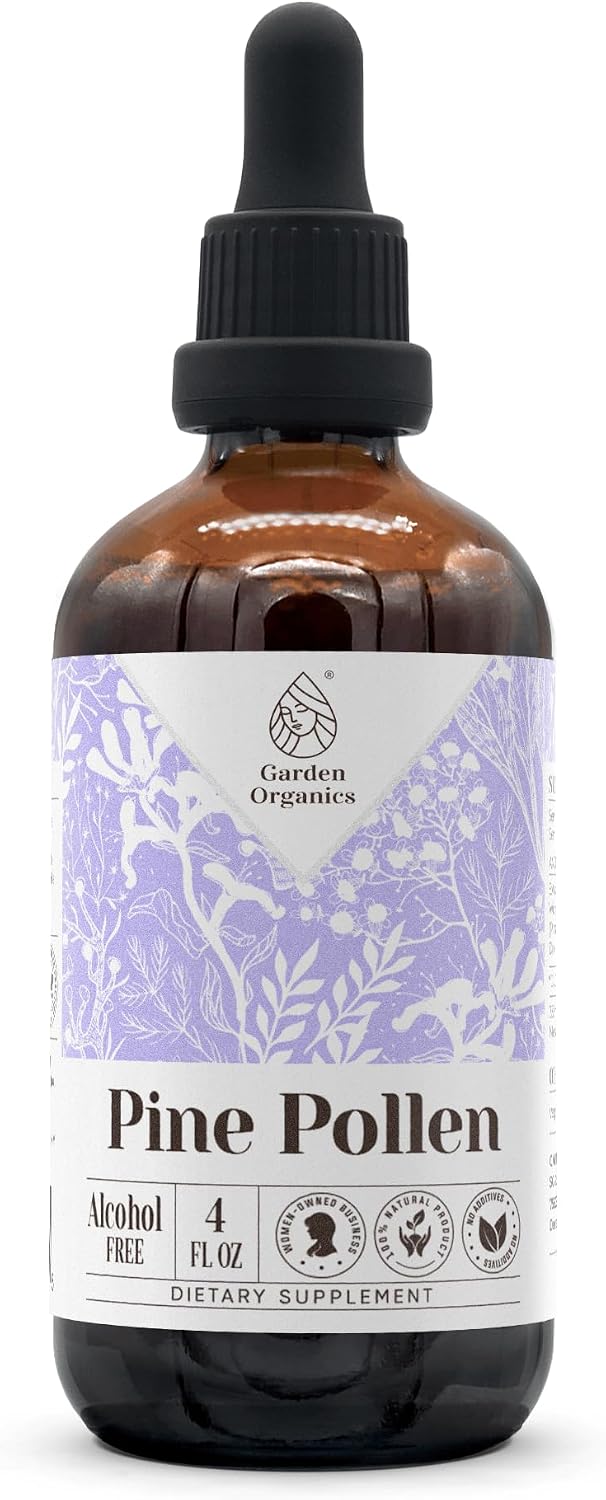 Extracto de Polen de Pino sin Alcohol - Tintura Natural (118 ml)