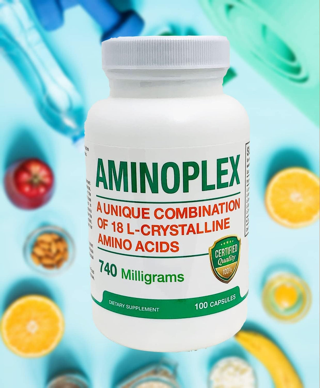 AMINOPLEX 740mg, 100 Cápsulas