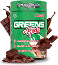 VMI Sports Greens + Reds Advanced Superfood con Probióticos y Enzimas - Sabor Chocolate (30 dosis)