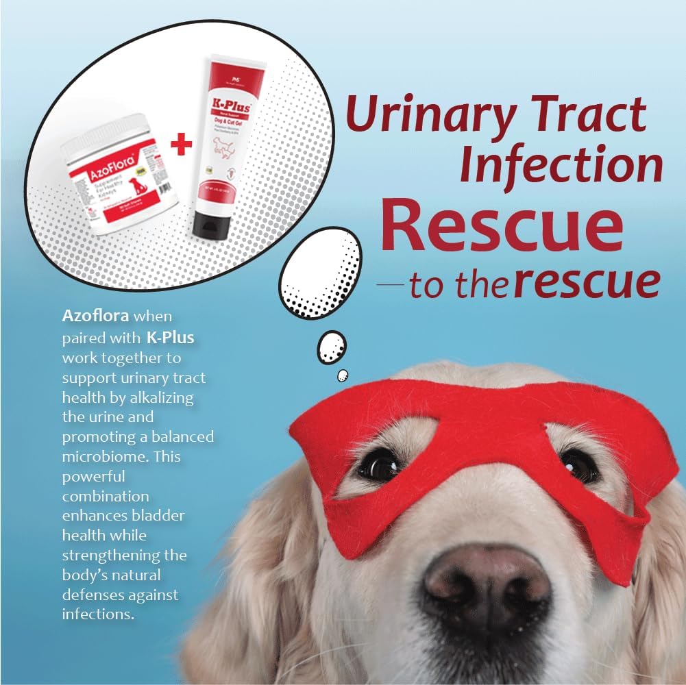 Healthy Pet Azoflora Suplemento Renal para Perros, 90 Snacks Blandos Sabor Pollo