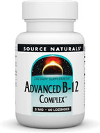 Source Naturals Complejo B12 Avanzado 5 mg – 60 Pastillas