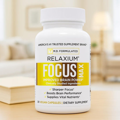 Relaxium FocusMax, Suplemento para la Salud – Claridad mental: Favorece un pensamiento más lúcido y organizado. – Image 7