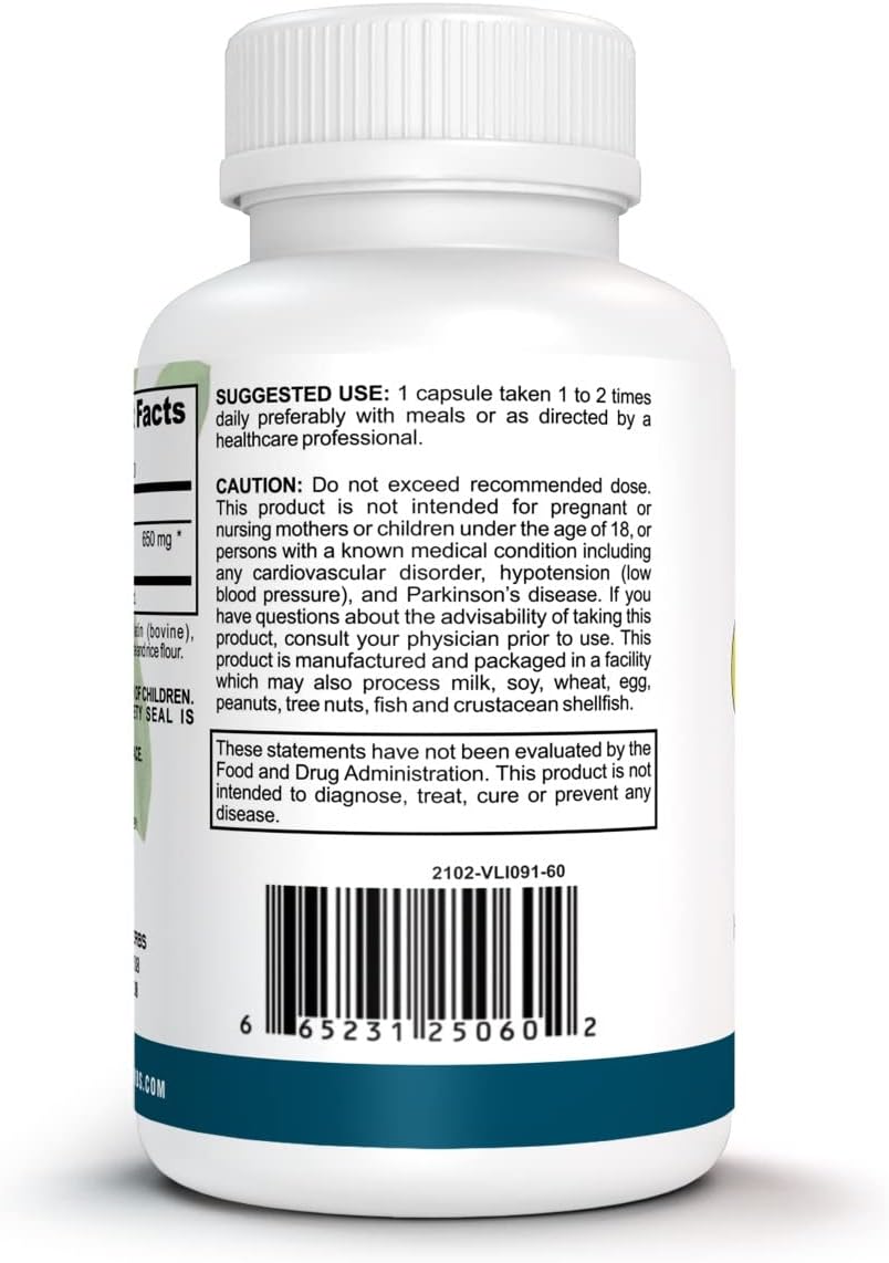 Amazing Herbs GraviolaEX Anona Muricata - Extracto Puro de Graviola (Guanábana) - 60 Cápsulas