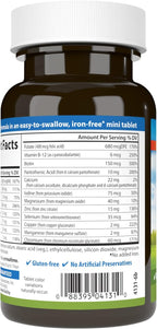 Carlson Labs Mini-Multi - Complejo Multivitamínico y Mineral, 90 Comprimidos