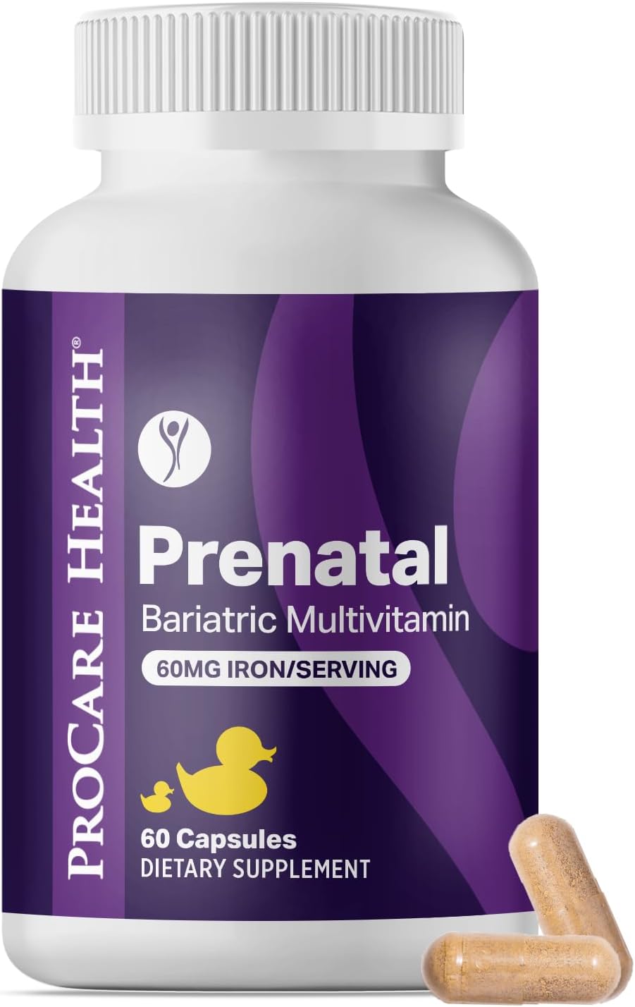 ProCare Health Vitaminas Prenatales Bariátricas con Hierro (60 Cápsulas)