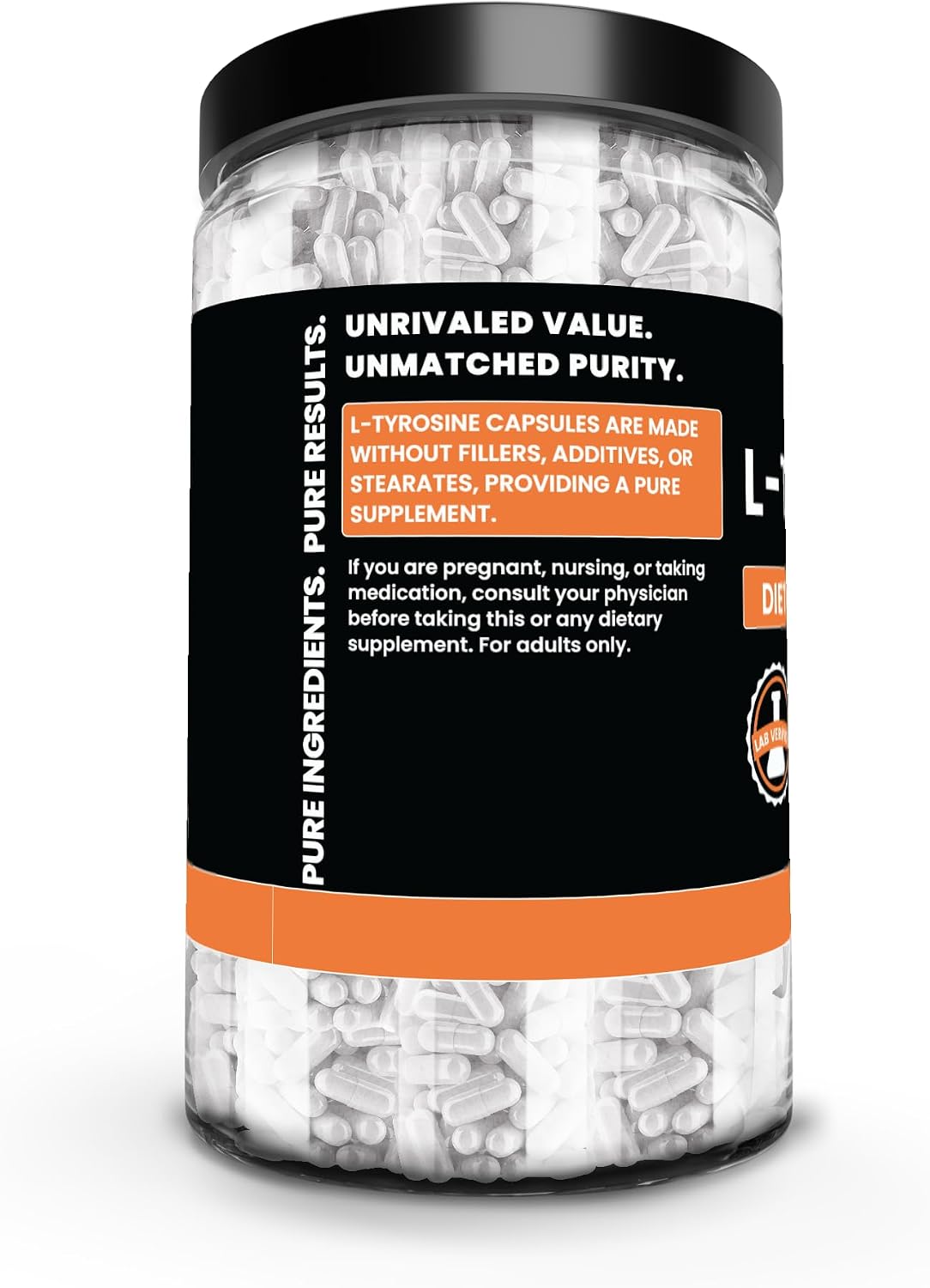L-Tyrosine (730 Cápsulas) - Pure Original Ingredients