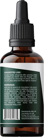 Extracto Líquido de Hoja de Gordolobo, Gotas sin Alcohol, 60 ml