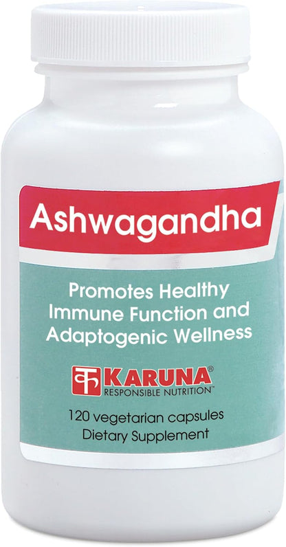 Raíz de Ashwagandha – Karuna – 120 cápsulas – Apoyo a la energía física y mental – Image 1