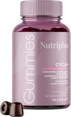 FARMASi Nutriplus Cycle Plus Gummies para Mujer, 60 Gominolas Veganas