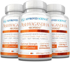 Approved Science Ashwagandha 1500mg con Bioperine® y Jengibre - 60 Cápsulas Veganas