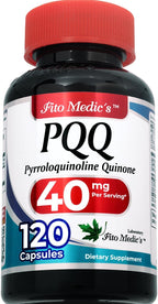 FITO MEDIC'S Lab PQQ 40 mg – 120 Cápsulas – Pirroloquinolina Quinona