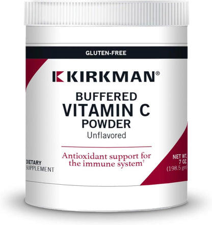 Buffered Vitamin C Powder - Bio-Max Series - Unflavored - Hypoallergenic, 7 oz – Image 1