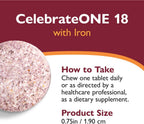 CelebrateONE Multivitamínico Bariátrico Hierro 18mg 30 Comprimidos