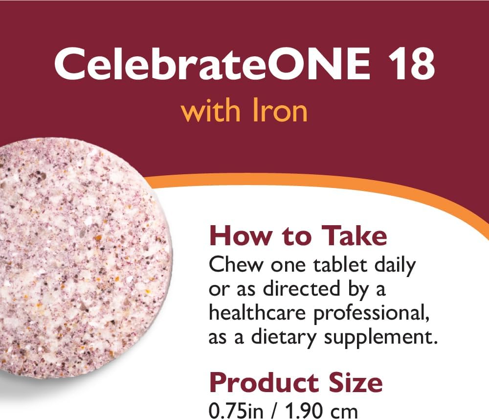 CelebrateONE Multivitamínico Bariátrico Hierro 18mg 30 Comprimidos