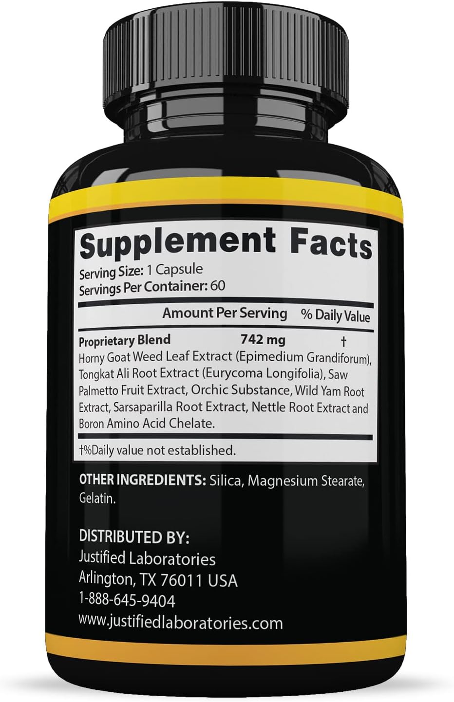 Sizegenix Fórmula Avanzada para la Salud Masculina - 600 Cápsulas (10 Paquetes)