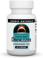 Source Naturals Dibencozide - B12 Coenzimada Serie Atlética, Suplemento Dietético de Disolución Rápida - 60 Comprimidos