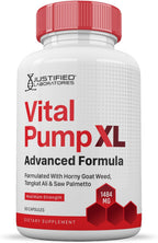 Vital Pump XL Pills 1484mg Advanced Formula Proprietary Blend for Men's Health, 60 cápsulas