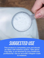 BulkSupplements.com Biotina Pura en Polvo - Vitamina B7, 10g