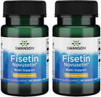 Swanson Fisetina 100 mg 30 Cápsulas Vegetales (Pack de 3)