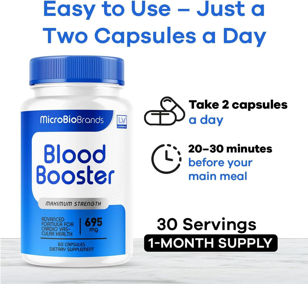 Microbio Capsules – Suplemento Natural para el Equilibrio Sanguíneo y Bienestar General