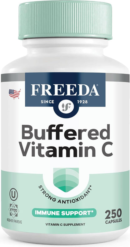 FREEDA Vitamina C Tamponada 500 mg - 250 Cápsulas – Image 1