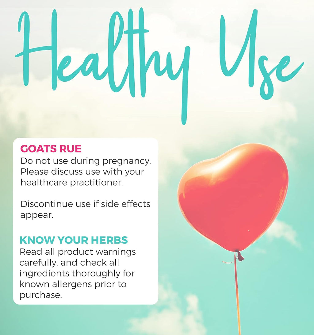 Organic Goat's Rue – Lactation Supplement to Increase Breast Milk Supply – 60 Vegan Capsules