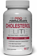 Pro Formulations MD Cholesterol Elite – Arroz de Levadura Roja, Ajo Envejecido, Inositol y Alcachofa – 90 Cápsulas Veganas