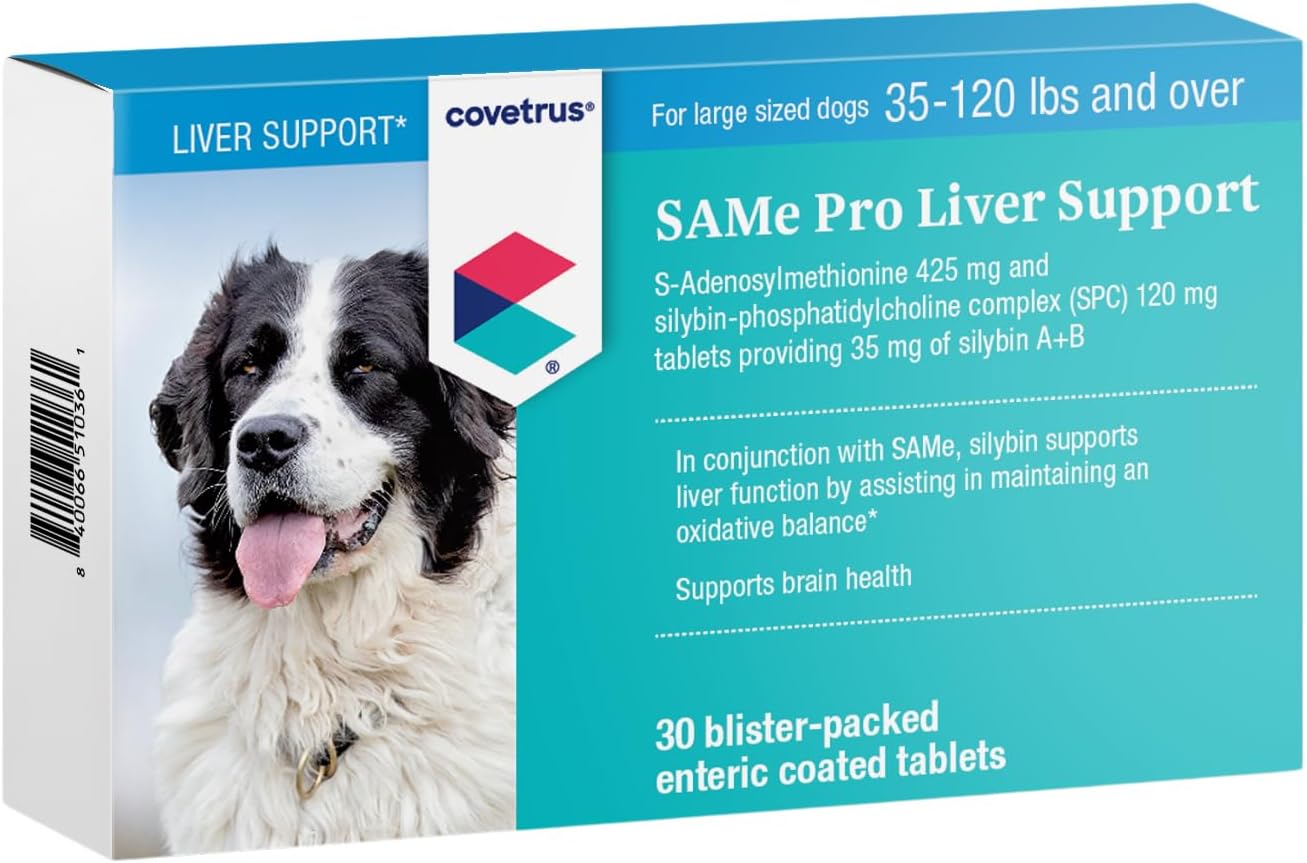Same Pro Liver Support for Large Dogs, 425mg, 35-120 lb