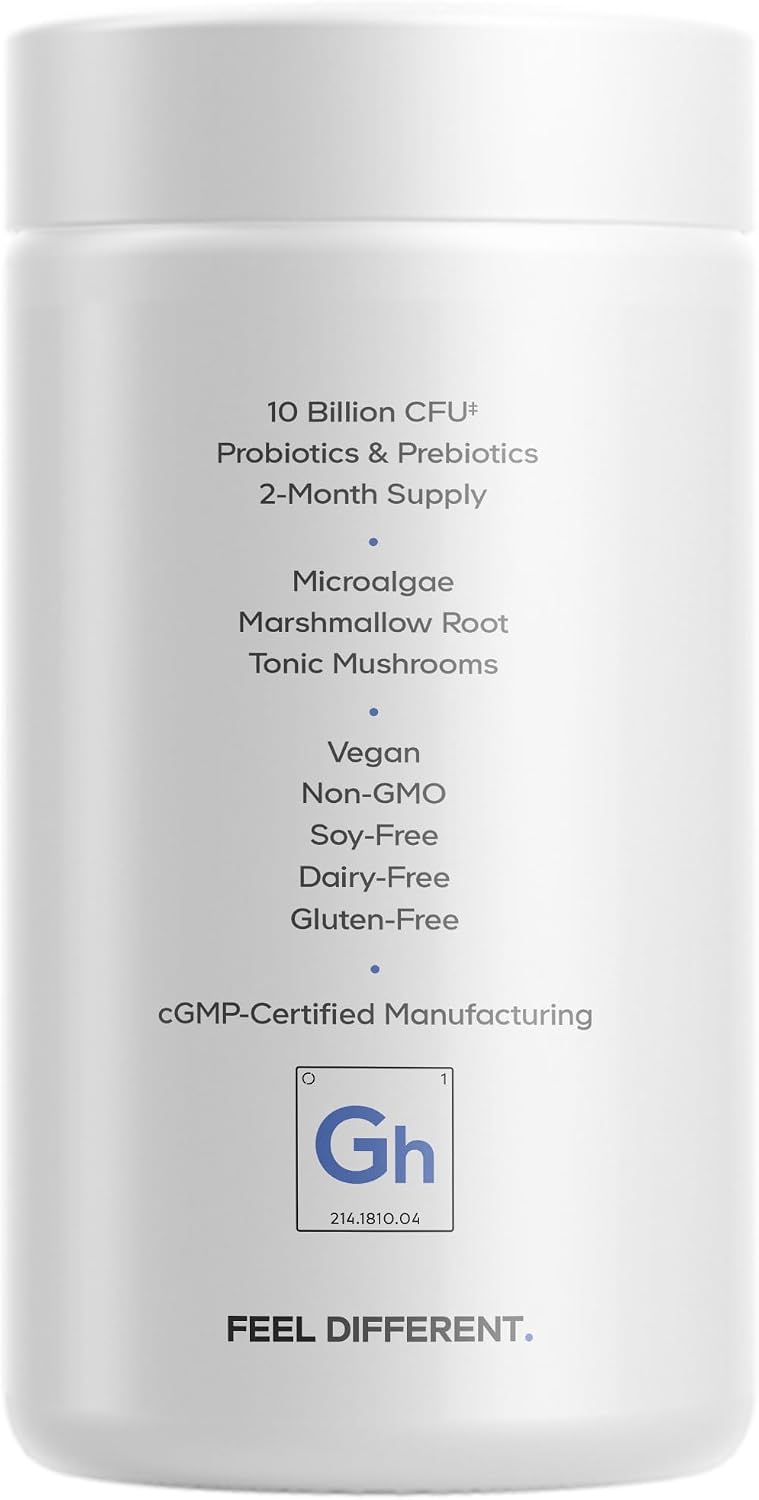 Codeage Gut Health – Fórmula Integral para la Salud Intestinal, 180 Cápsulas