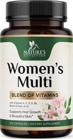 Nature's Nutrition Multivitamínico para Mujer – Complejo de Vitaminas y Minerales, 60 Cápsulas